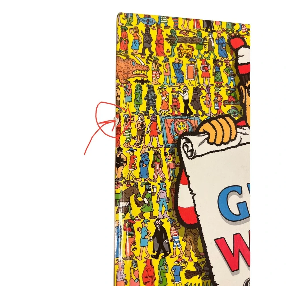 The Great Waldo Search 1989 First Ed Martin Handford 80s Activity Interactive